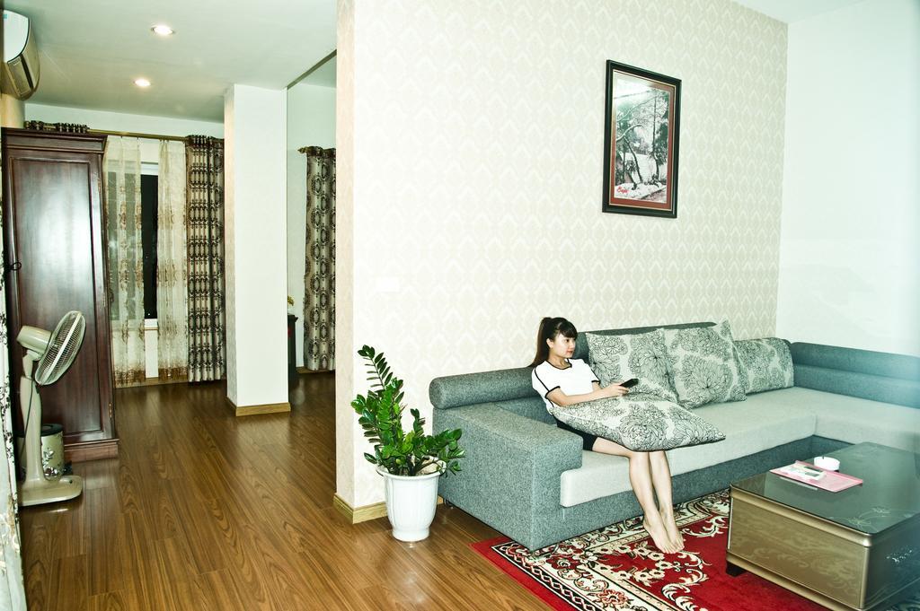Lao Cai Galaxy Hotel Bagian luar foto